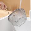 Deep Large Stainless Steel Food Filter Colander D Shape Flour Sieve Long Handle Cooking Pasta Strainer for Vegetables Kitchen