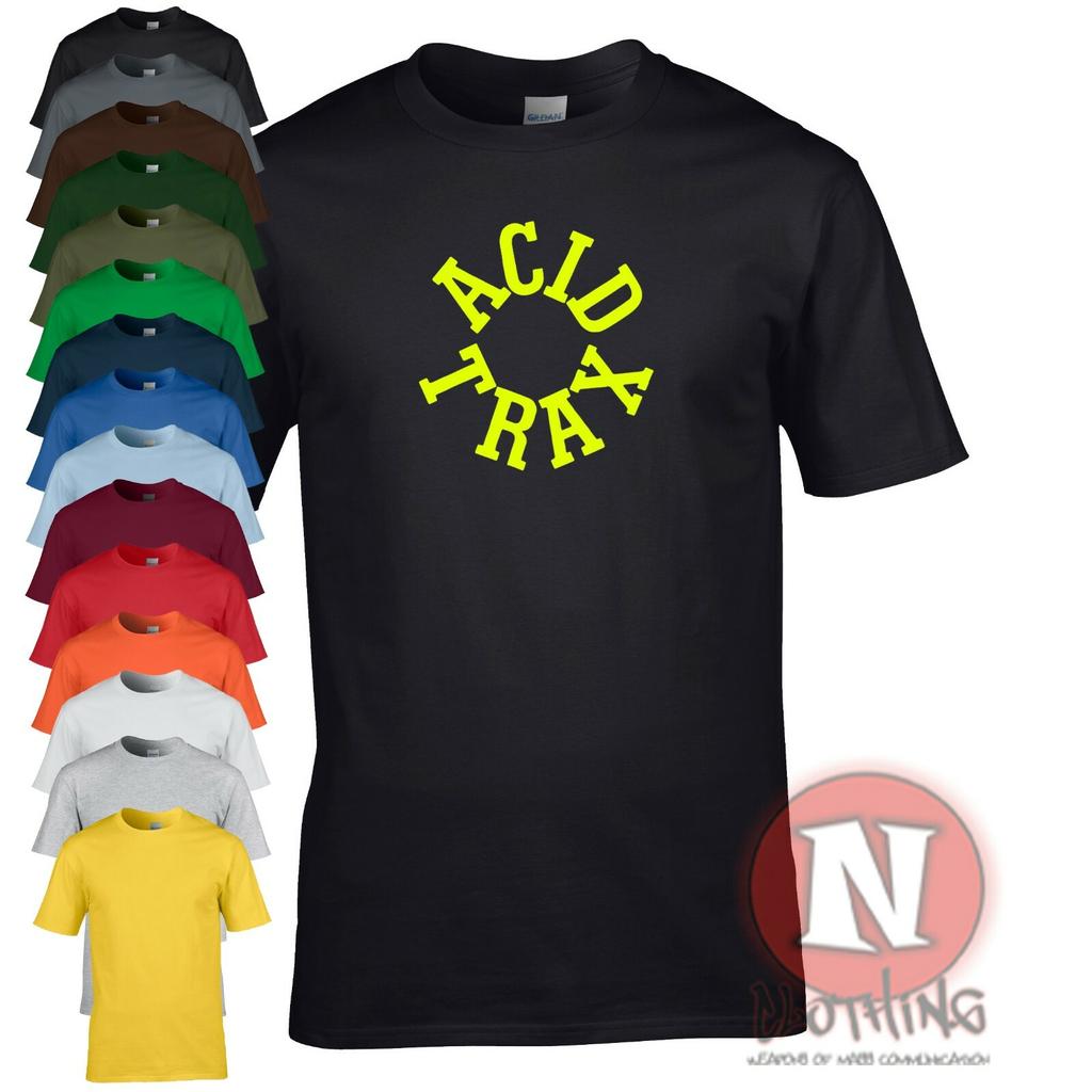 Acid Trax T-Shirt Phuture acid house Chicago DJ Pierre club rave festival