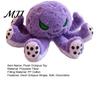 Kids Animal Plushie Devil Octopus Plush Toy, Soft Stuffed Dark Doll Decor, Toy Eight Tentacle Sea Pillow, Gift for Halloween Christmas Birthday