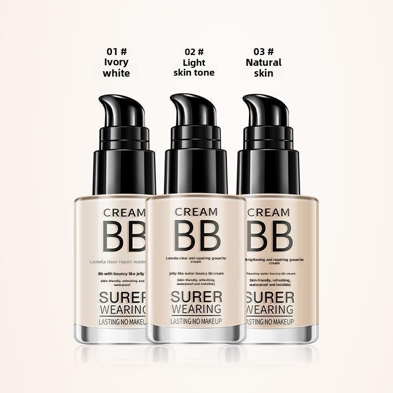 Lamela Fuktighetsgivende Foundation & Concealer BB-krem 1001 for Makeupartister & Studenter