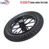 Hochwertiges Kinder-Minimotorrad 12 1/2X2.75 Hinterrad Luftreifen Schlauch Felge Auto Aluminiumrad