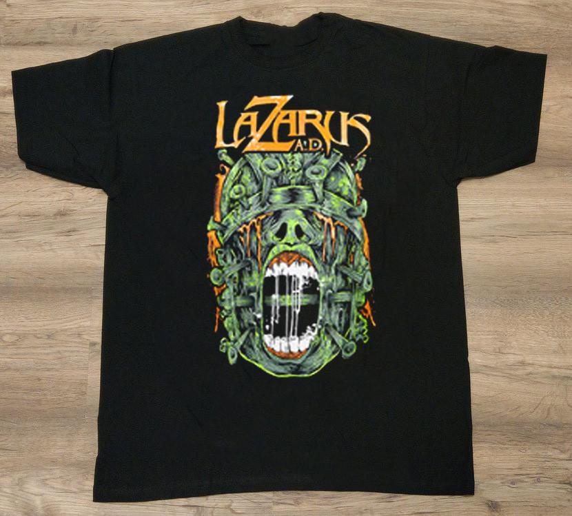 new Trend LAZARUS A.D. Band Black Cotton Size S-4XL Shirt BT275 Unisex T-Shirt S