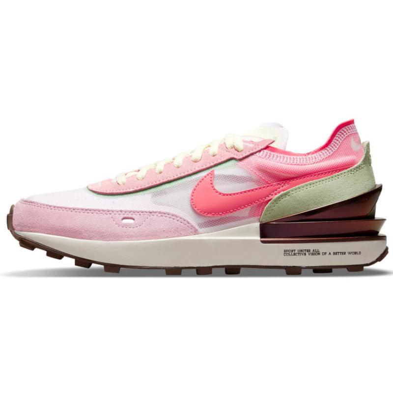 Nike Waffle One Pink Salt Women's Sneakers DM5452-161