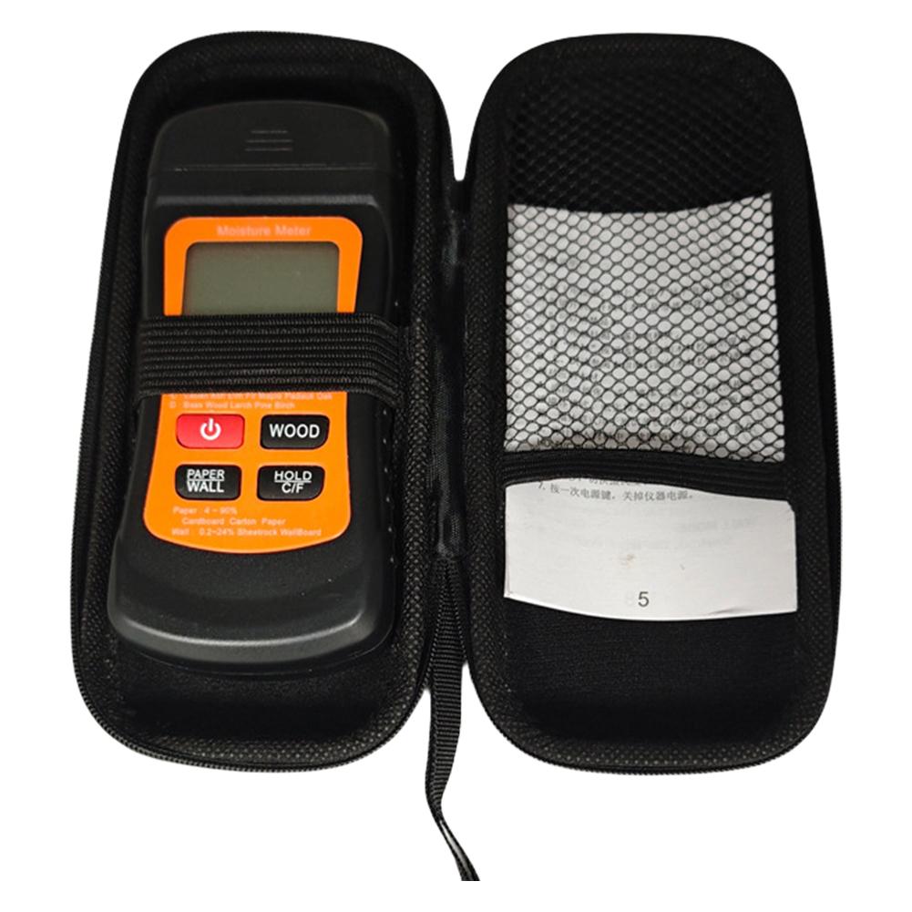 Hard Shell Storage Bag Zipper Closure Hard Drive Carrying Bag Wear Resist Protective Storage Bag Cable Management Accessories