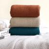 Scandinavian Style Sofa Blanket  Cover Blanket  Knitted Blanket  Shawl Blanket  Solid Blanket  Bed End Towel  Woolen Sofa Towel