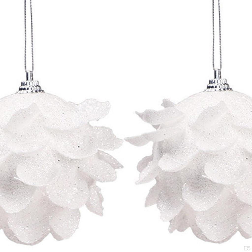 2 Pieces/3 Pieces Ball Decor Door Gadgets Wreath Pendants Foam Tree Hanging Balls for Party Wedding