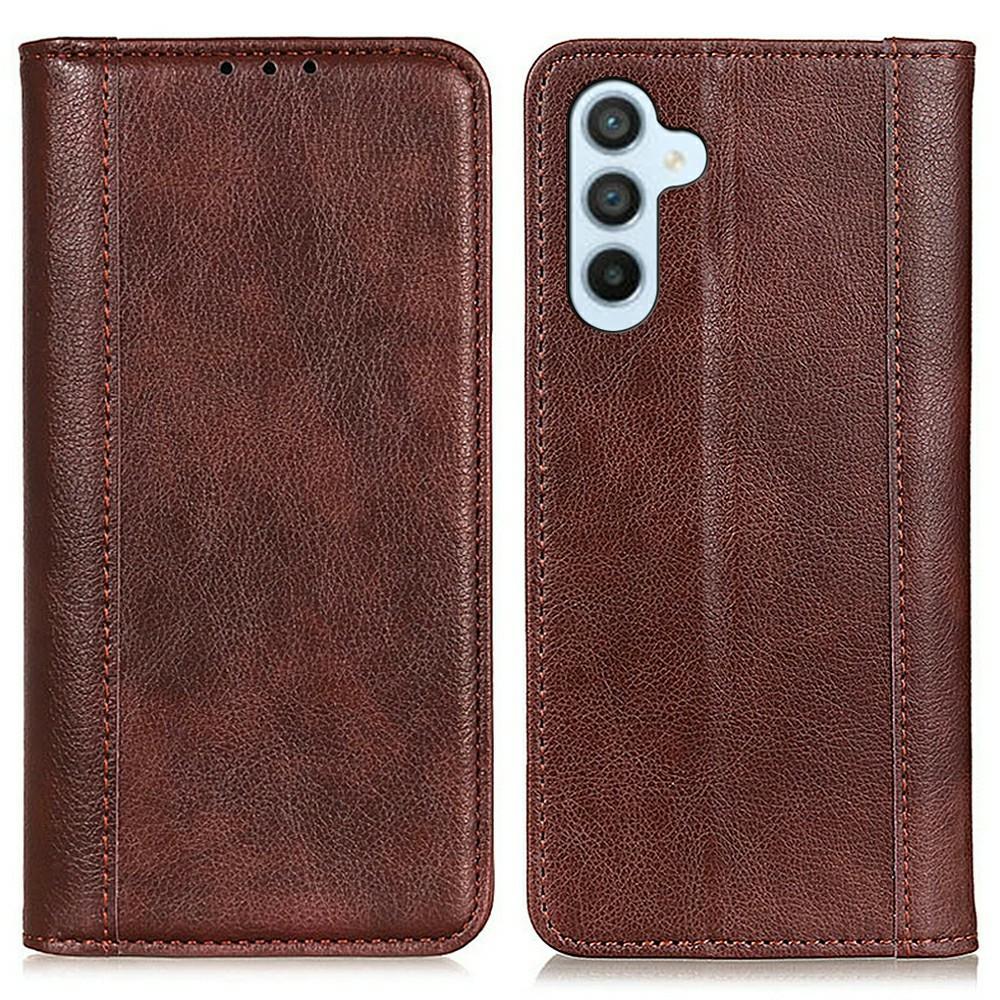 

For Samsung Galaxy A17 5G/A17 4G/A26 5G Stand Case Split Leather Litchi Texture Wallet Phone Cover C