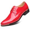  Pointed Toe Formal Shoes Man Leather Spring Men Ballet Busines Wedding Party Shoe for Male Large Size Leather Dance Shoes