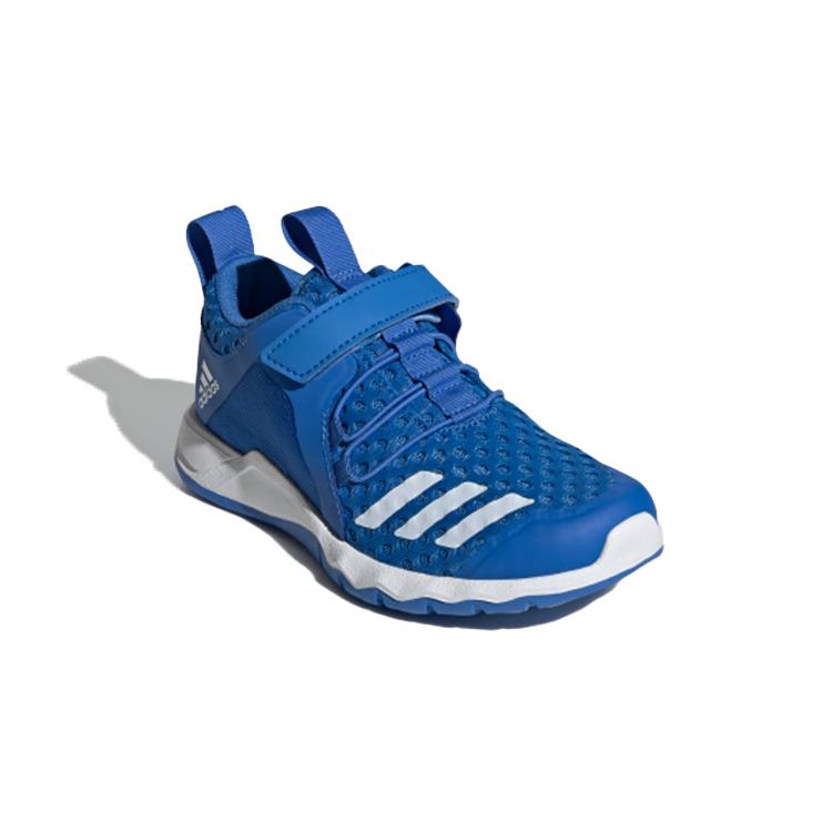 Adidas Flex Bth El K Slip Resistant, Abrasion Resistant, Breathable Low top Kids' Running Shoes Blue White Kids' EF0155