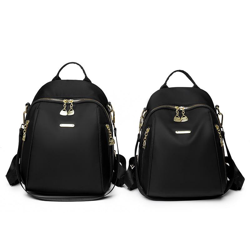 Compact Women's Bag, Double-shoulder Bag, for School and Commuting, Large-capacity Backpack, Single-shoulder Bag