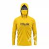 Costum de pescuit HUK pentru bărbați, transfrontalier, cu uscare rapidă, mască de praf și protecție UV, costum de pescuit ușor cu glugă, mătase de gheață
