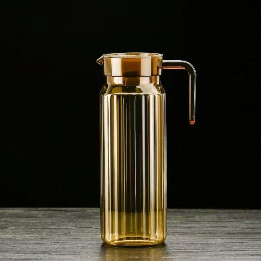 Heat Resistent Water Pitcher Anti-Dust Iced Tea Pot Drinkware Cold Water Kettle  Hotel