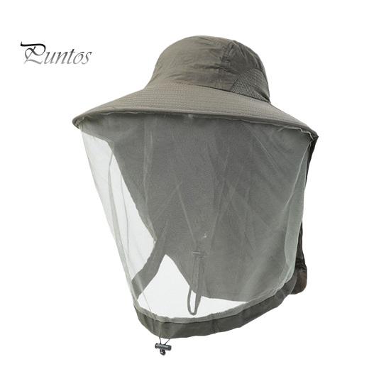 

Москітна сітка Повністю сітчастий дизайн Шнурок Вітрозахисний ремінь Хороша повітропроникність Бджільництво Чоловіча шапка для профілактики бджіл Садівництво Риболовля Комаха армія зелений колір