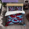 Biancheria da letto a tema Trabzonspor FC Set 3 Pezzi Copripiumino Biancheria da letto Decorativa per Camera Adolescenti Decorazione Casa