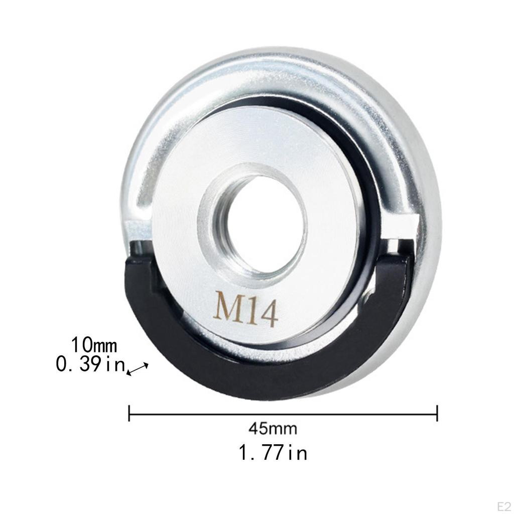 M14 Self Locking Pressure Plate for Angle Machine Part Retaining Flange Nut Attachment Easy