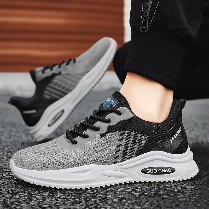 Men's Casual Sports Shoes Four Season Comfortable Outdoor Anti Slip Running Wear-resistant Casual Sneakers Zapatillas Hombre