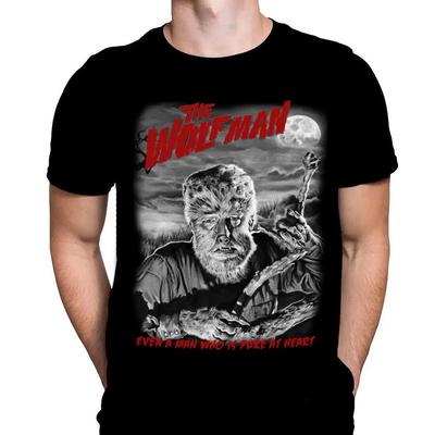 THE WOLF MAN - HORROR MOVIE T-SHIRT / UNIVERSAL MONSTERS / 1940'S RETRO HORROR Unisex T-Shirt