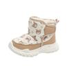 Winter Snow Boots Boys Girls Outdoor Indoor Non Slip Warm Cartoon Designs Wind Snow Protection