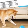 New Pet Electric Toy Ball Teasing Dog Flash Remote Control Intelligent USB Rechargeable Dog Toys Bite-resistant Pet Supplies