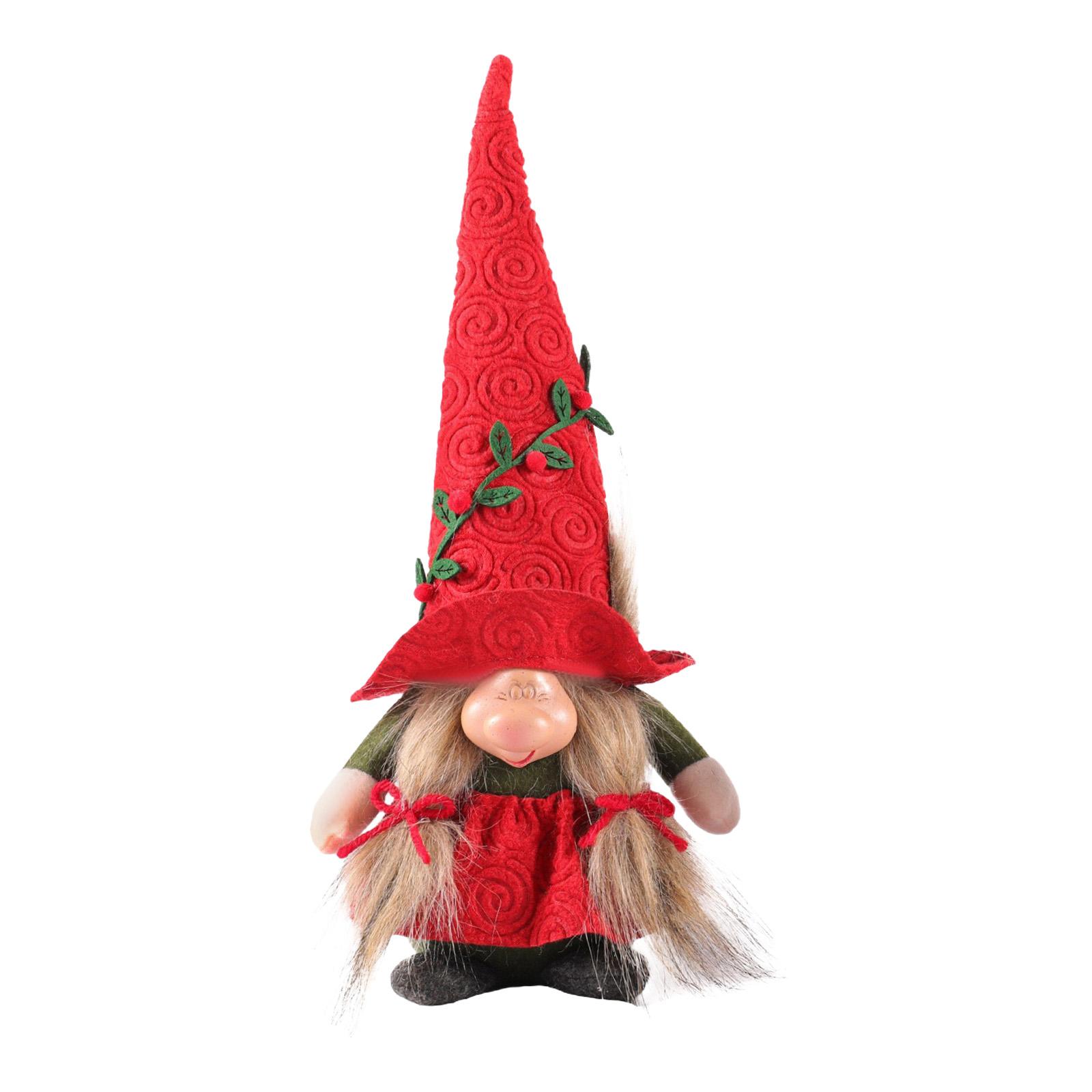 

Gnome Christmas Decorations - Adorable Plush Christmas Gnome Gifts For Women, Thanksgiving Valentines Birthday Plush Gnomes Swedish Tomte For Kitchen One Size