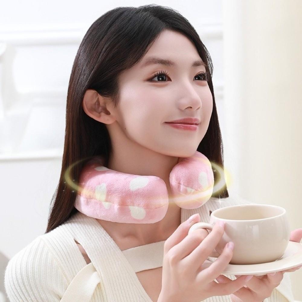 Portable Icy Cooling Neck Bag Knitted Cover Hot-water Bag Neck Support Neck Protector  Cycling