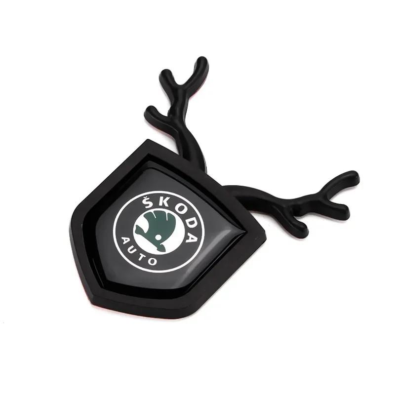 Car Sticker for Skoda Fabia 2 Vision S Kodiak Roomster Yeti Octavia A5 Rapid Kodiaq Superb Side Badge Window Decal Accessories