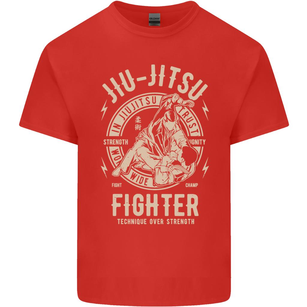 Jiu Jitsu Fighter Mixed Martial Arts MMA Unisexs Light Cotton TShirt