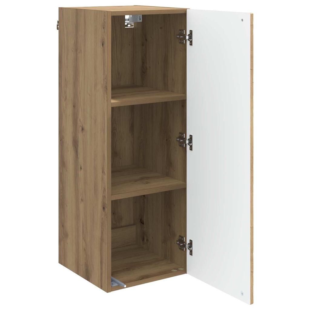 Wall Mounted Cabinet Artisan Oak 33 x 34.5 x 90 cm Particleboard