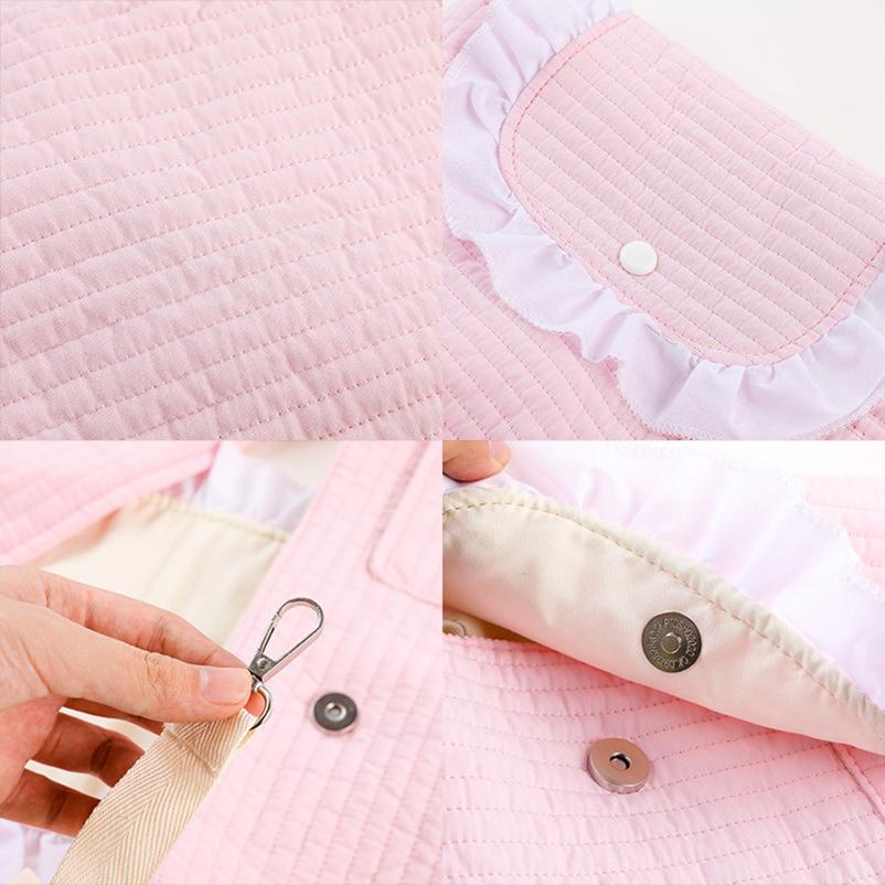 Pet crossbody bag portable one-shoulder breathable cat bag widened canvas handbag soft crossbody pet bag