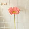 Künstliche Blume, lichtbeständig, Dekoration, Kunstleder, toller einzelner Zweig, für Zuhause, Party, Garten, Dekoration, Gerbera, künstliche Blume, Haushaltsbedarf