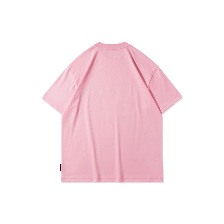 Li Ning Sports Fashion Collection T Shirt Unisex Phoenix Pink AHSR904-1