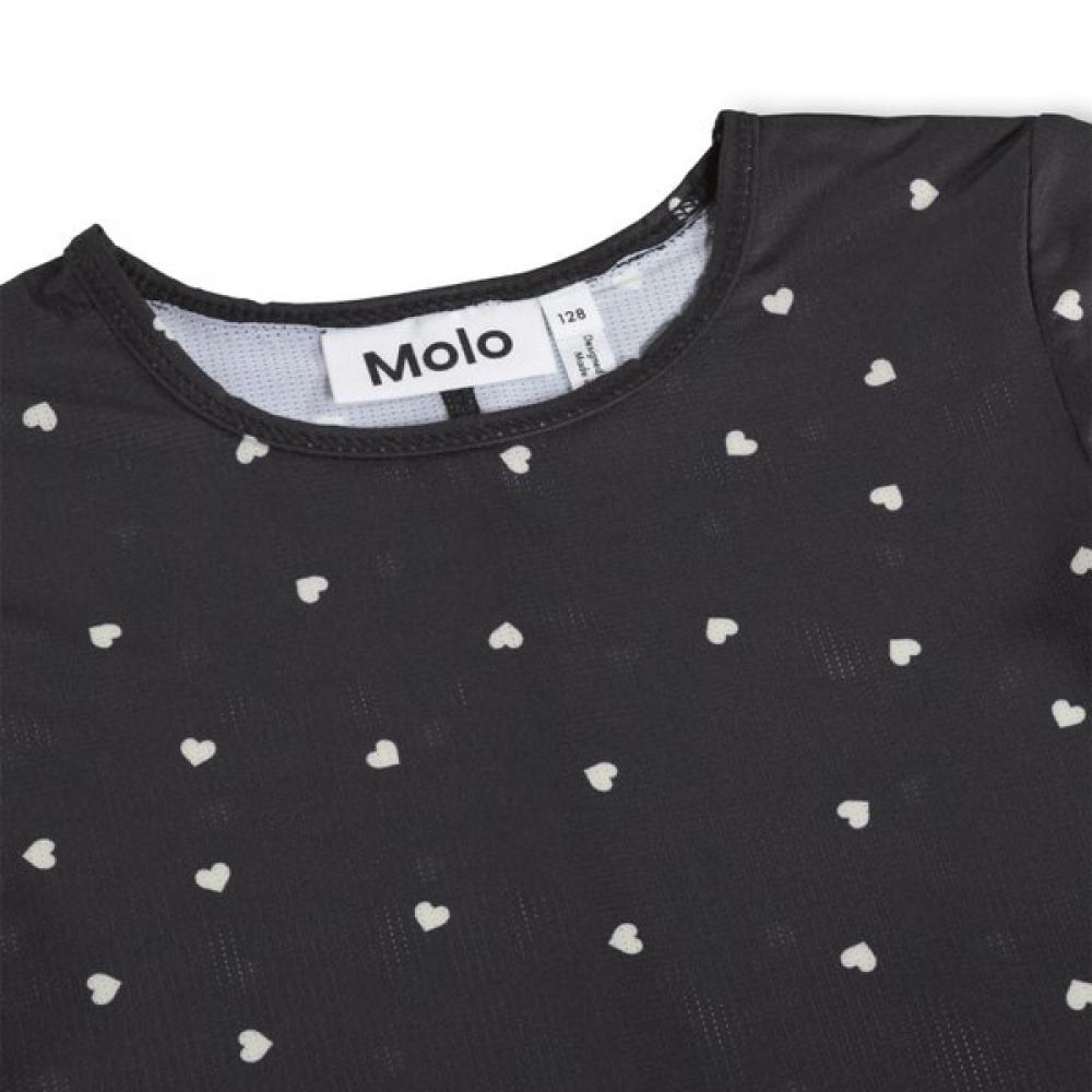 Molo Long Sleeve HearT PaTTern T shirT 5 8 Years akis9Ts061