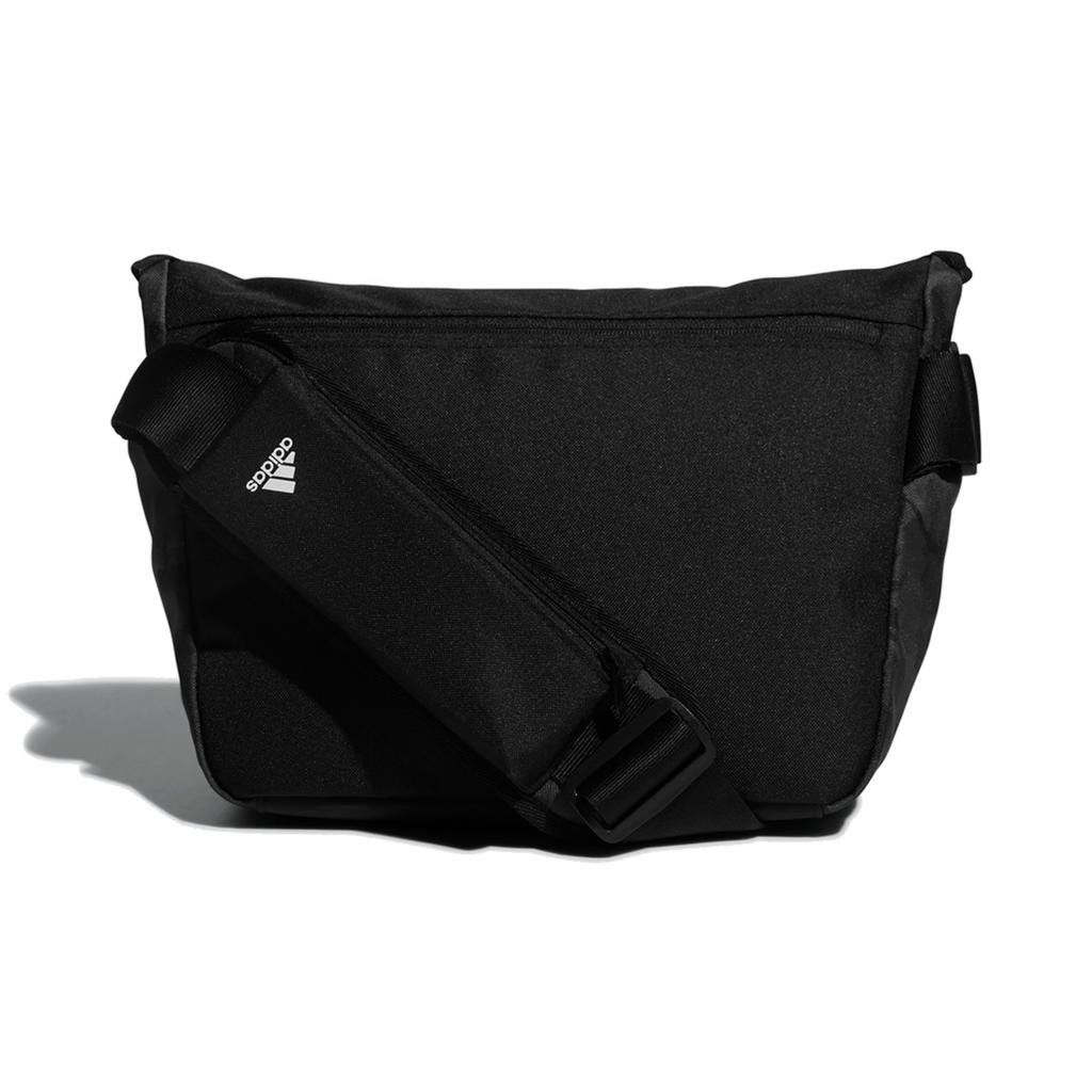 New Adidas Recycled Polyester Messenger Bag, Crossbody Bag Regular Unisex Black H31346