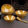 A5 Melamine Thickened Threaded Noodle Bowls
