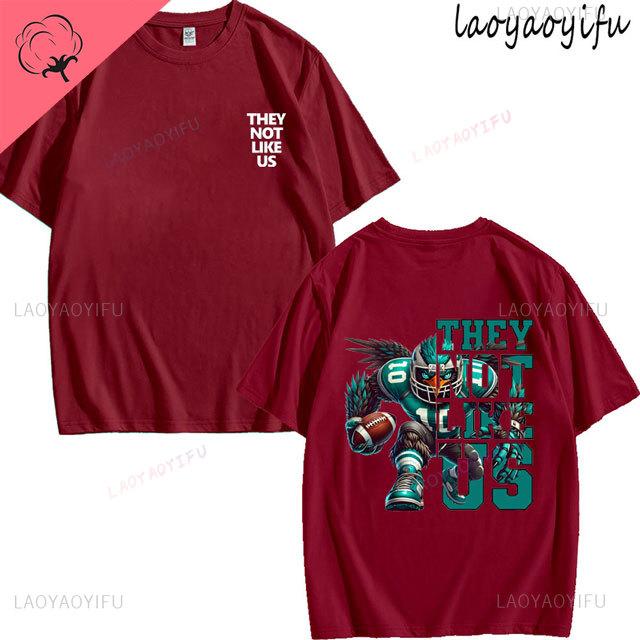 

They Not Like Us Theme Print Tshirt 100Cotton Short Sleeve ONeck Breathable Tee Mens Womens Fashion Summer Casual Tops 3XL