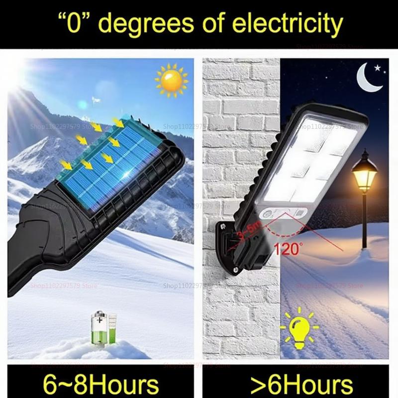 2025 Outdoor Waterproof LED Motion Sensor Lights Remote Control Induction Lighting for Garden Patio Garage Security Night Lamp