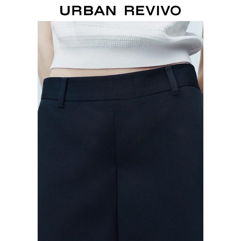 UR2026 Women's Relaxed Fit Cotton Zipper Shorts