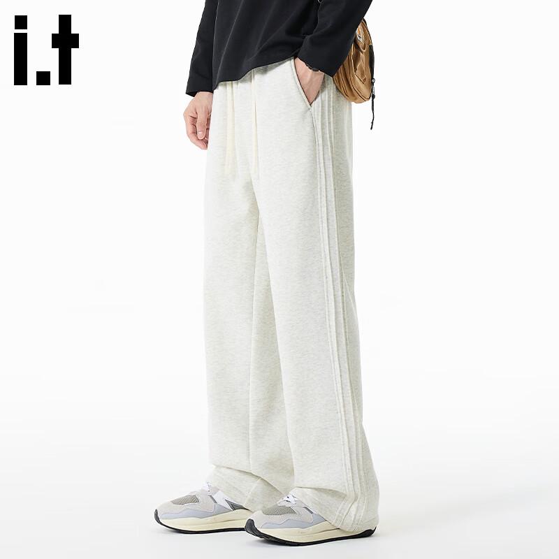 

CHOCOOLATEit Men s Winter Fleece Lined Loose Straight Leg Sweatpants
