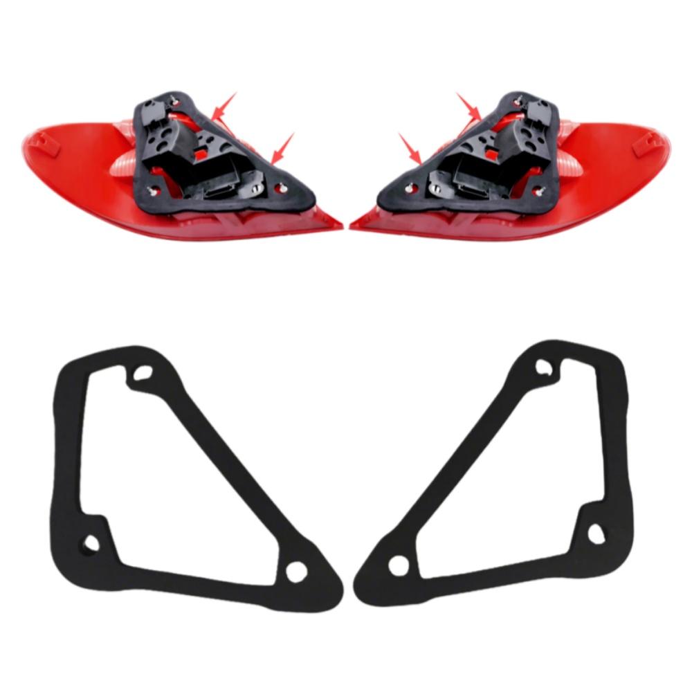 2Pcs Rear Tail Light Gasket Left & Right For Mercedes-Benz CLK W209 2006-2009