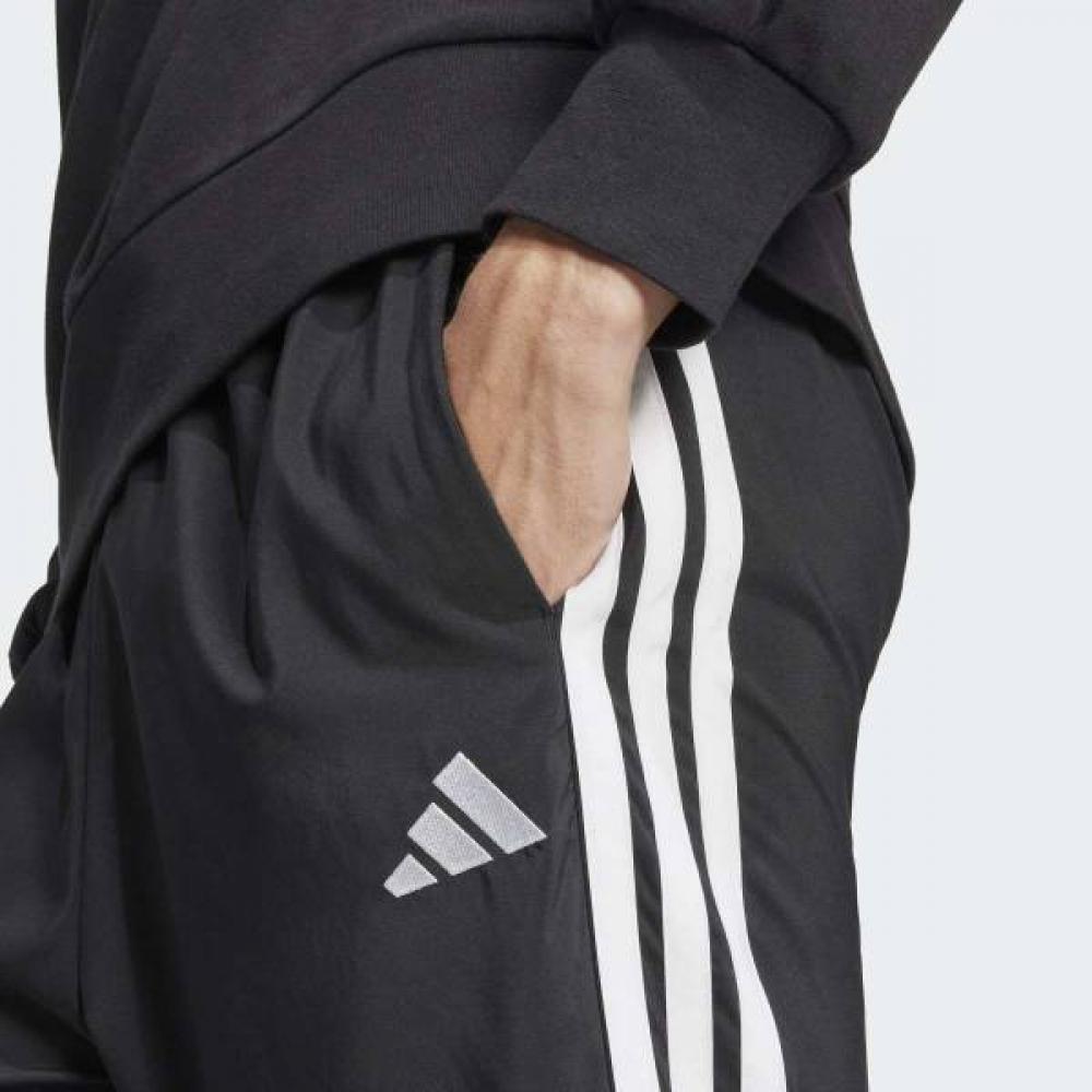 Adidas Essential 3 Stripes Open Hem Pants Regular Fit Stanford