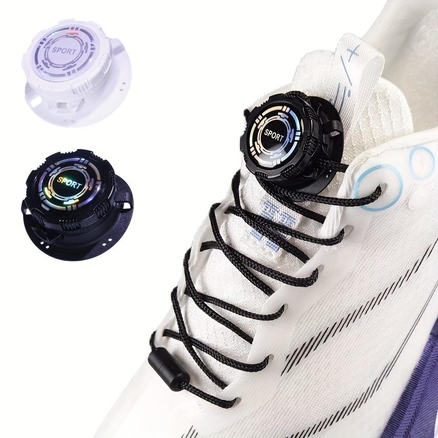 Rotating automatic lacing without knots, fashionable lacing, knob-type lacing, suitable for sports shoes and sneakers
