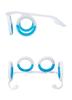 Technology Motion Sickness, Boat, Airplane, No Lenses, Portable Folding, Children's, Adult Liquid Glasses, Goggles