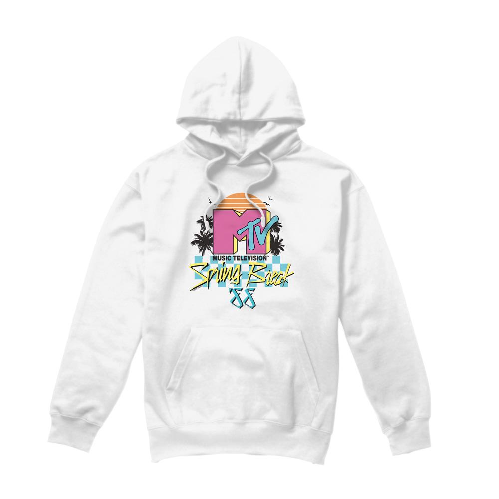 MTV Mens Spring Break Checkerboard Hoodie