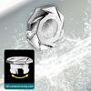 Set of 3 Sturdy ABS Materials Sink Overflows Covers for Home And Hotel Bathrooms Elegant Color Quick Installation