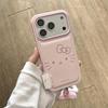 Hello Kitty Pink Leather Phone Case for iPhone 17/16 Pro Max/15/14