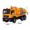 1:55 Push and Go Friction Powered Alloy ABS Metal Car Model Construction Trucks Toy Diecast Vehicle