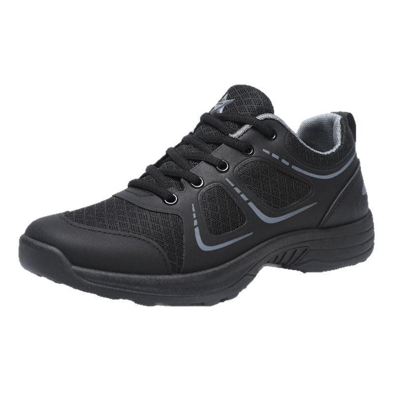 Training shoes Spring and autumn running shoes Black mesh breathable wear-resistant ultra-light training casual