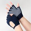 Breathable Half Finger Yoga Antislip Gloves Half Finger Pilates Sports Fishing Gloves  Unisex