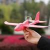 Electric Foam Plane Glider Hand Throw Airplane With Led Light Automatic Flight Planes Outdoor Kids Toys For Children Boys Gifts
