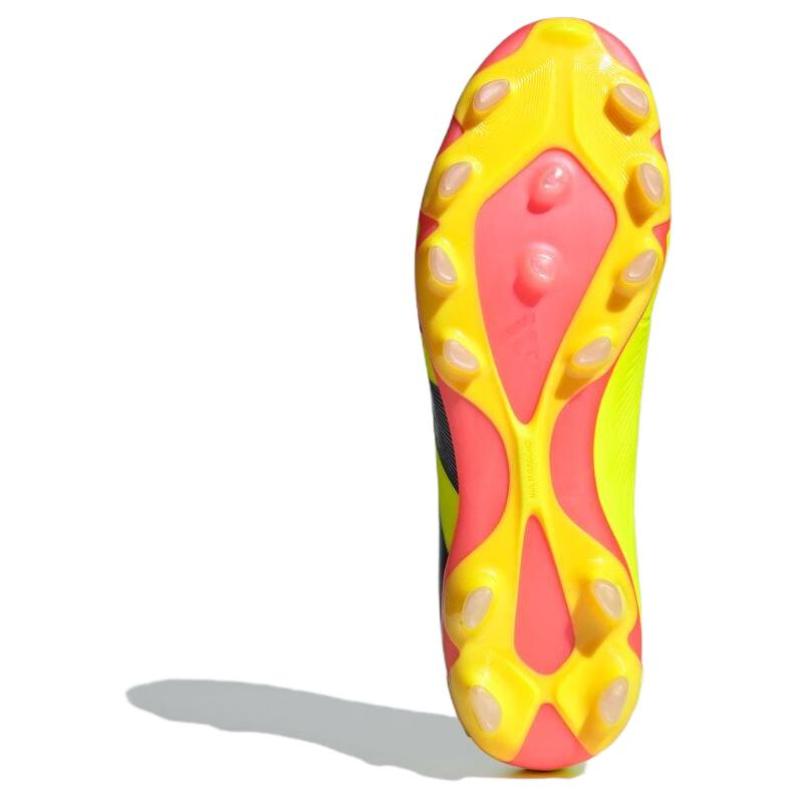 adidas PREDATOR 24 PRO AG Artificial Ground HG Hard Ground Artificial Turf Soccer Shoes Men's Yellow Black Sneakers IG7732